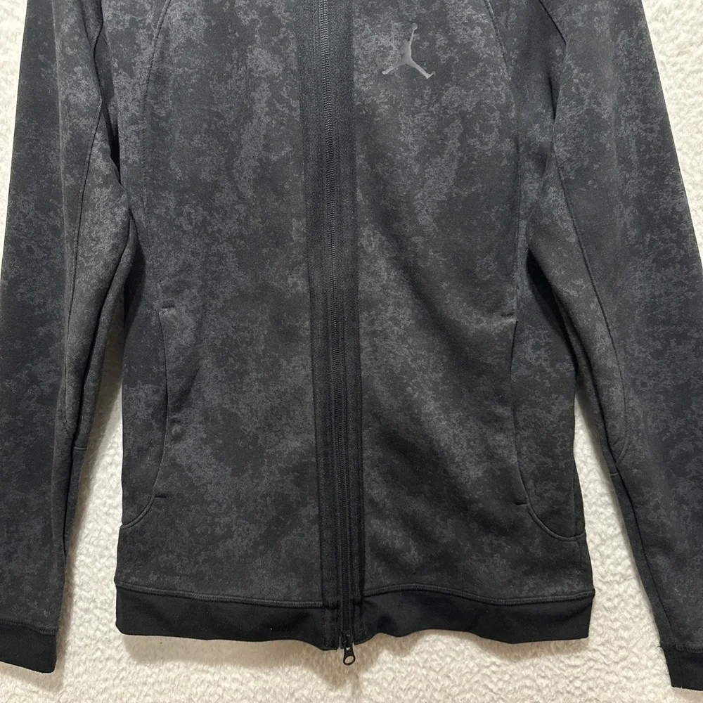 Jordan Men's Dri-FIT‎ Size S Sport Air Fleece Allover Print Full Zip Hoodie
